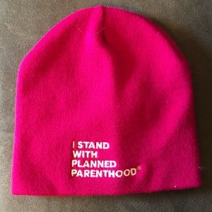 Pink Planned Parenthood Beanie